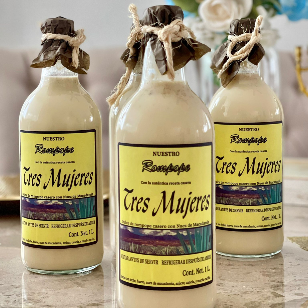 Comala Rompope Rompope de Vainilla con Nuez de Macadamia – Tequila Tres Mujeres